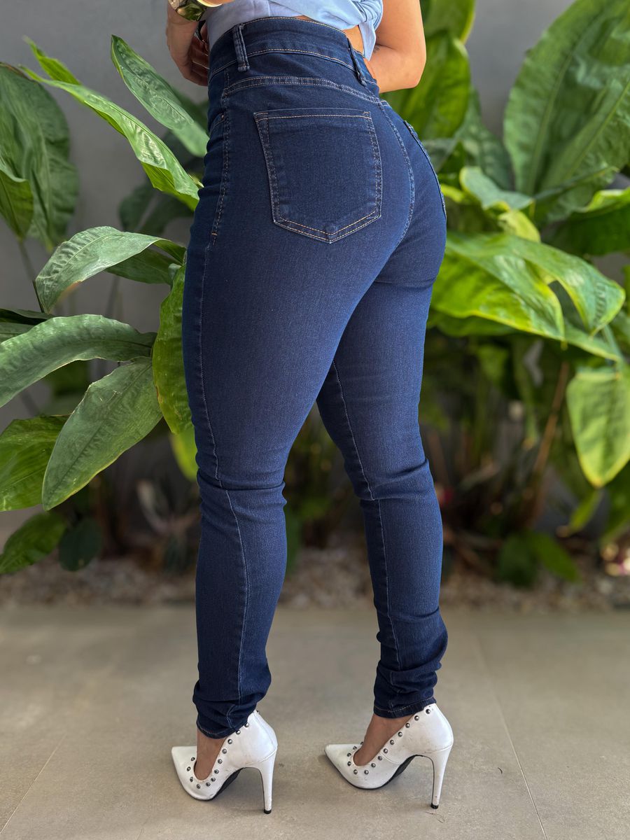 Calça Jeans Skinny Carmen 2451 LAVAGEM ESCURA 