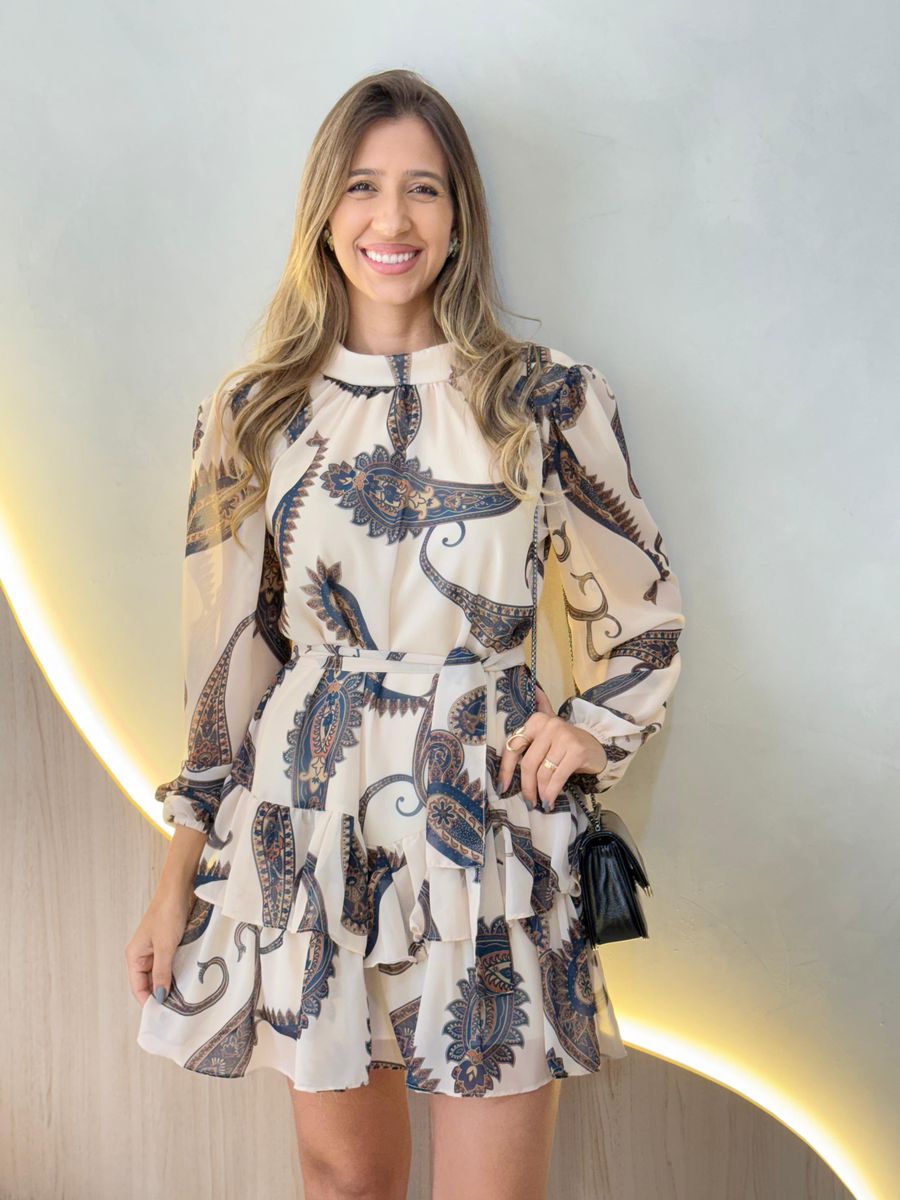 VESTIDO STELLA AZUL MARINHO