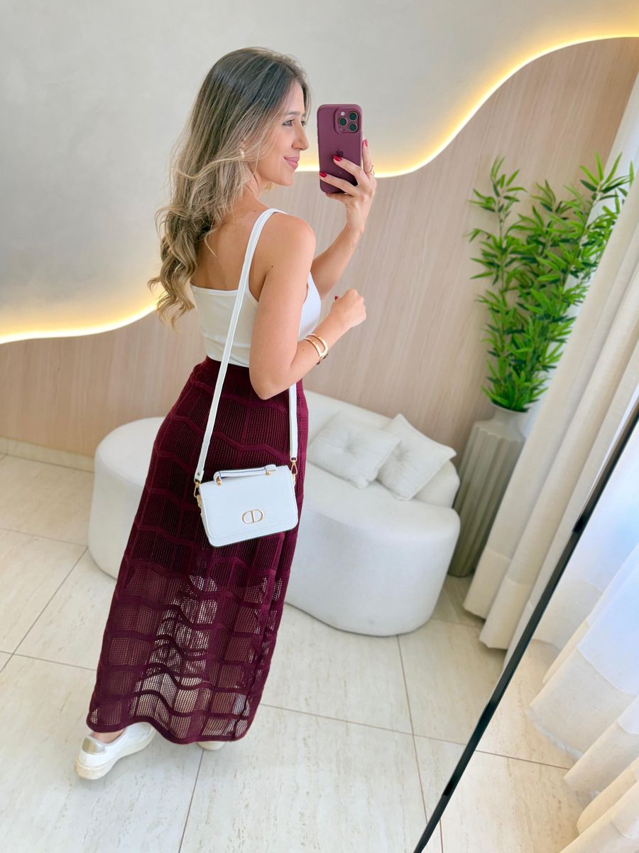 SAIA TRICOT OLIVIA MARSALA
