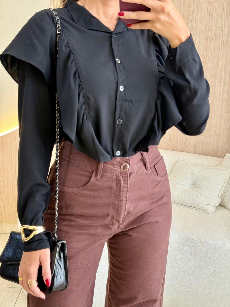 CAMISA HELOISA PRETO