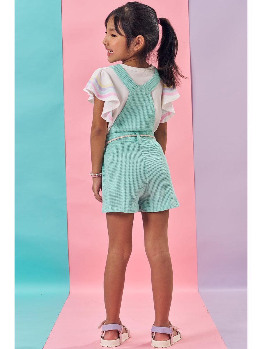 Conj Fem Jard Verde Clean Kukie N/i