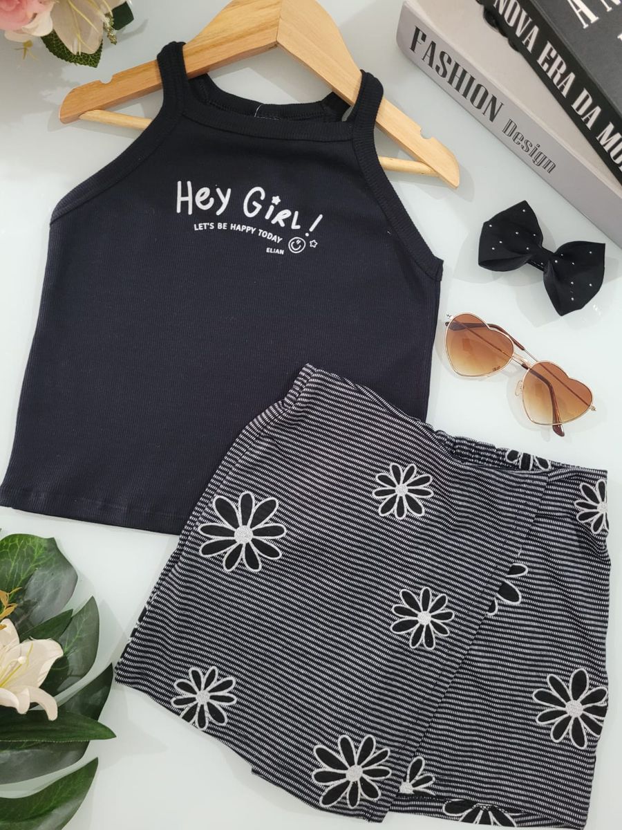 Conj Fem Hey Pto Elian Preto