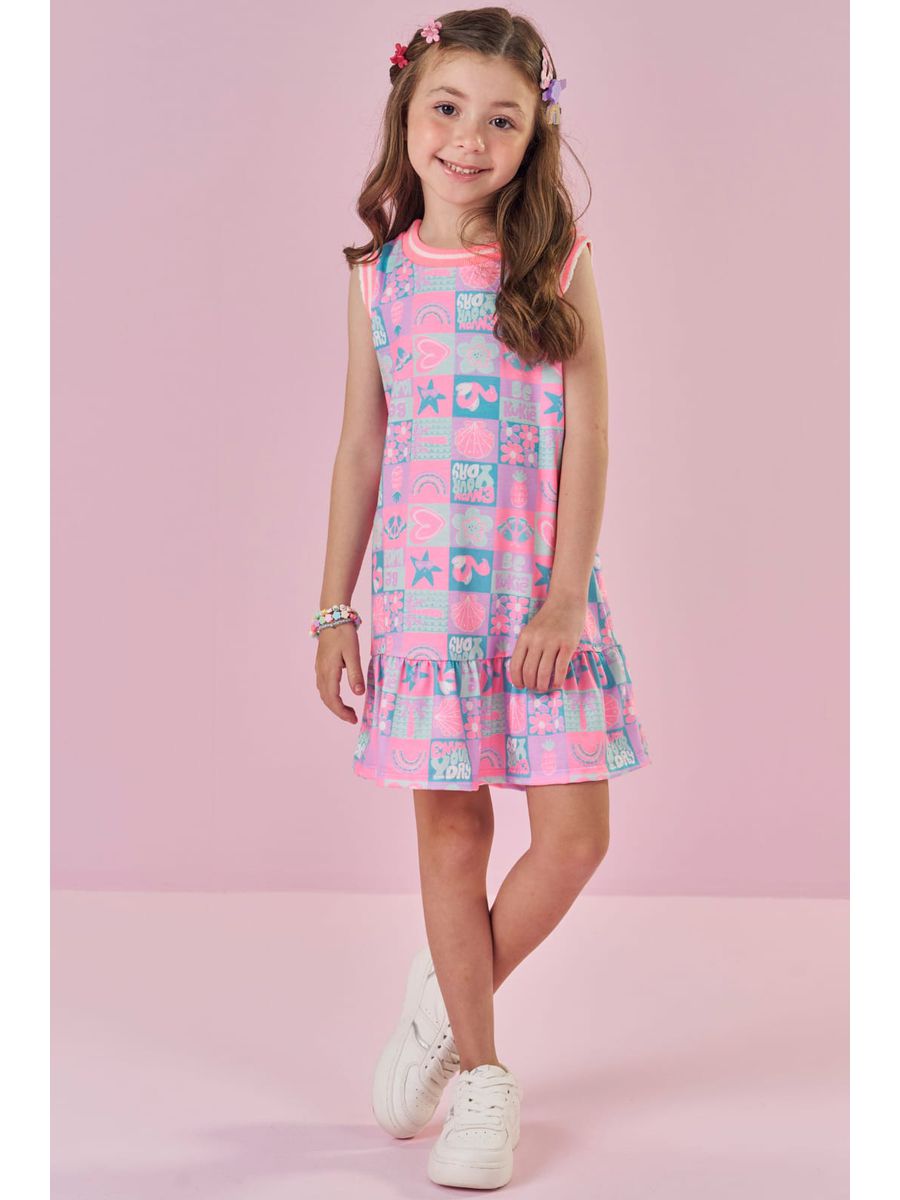 Vestido Regata Neon Kukie N/i