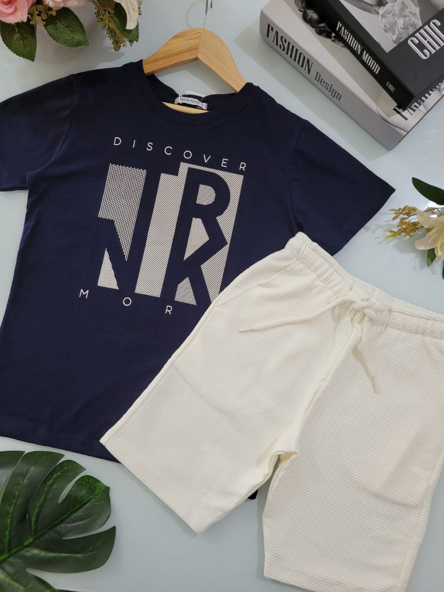 Conj Mas Discover Trick Nick Azul Marinho