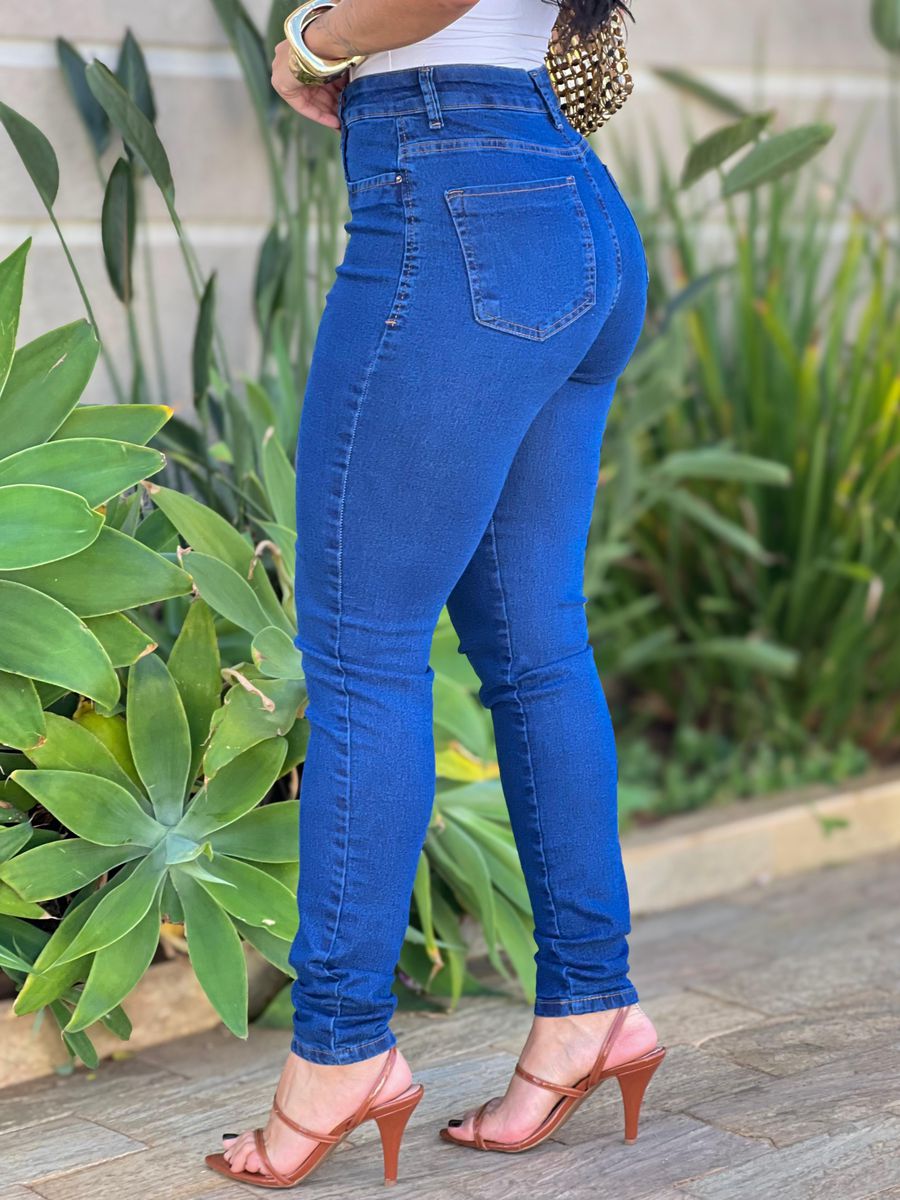 Calça Jeans Carmen Skinny 2487 Lavagem Escura 