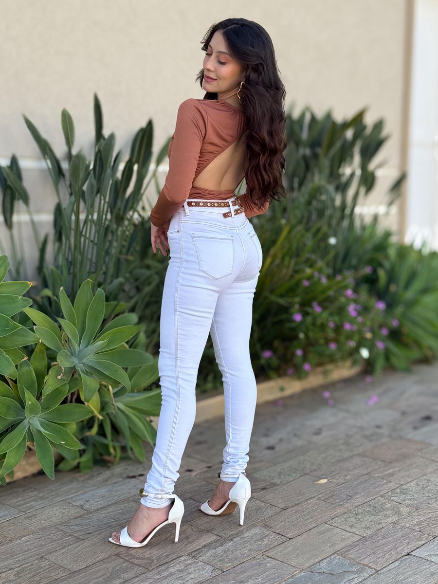 Calça Jeans Carmen Skinny 2233 Delavê