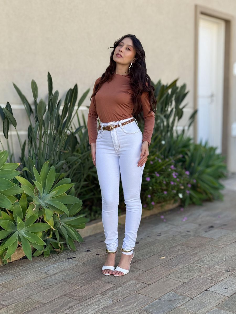 Calça Jeans Carmen Skinny 2233 Delavê