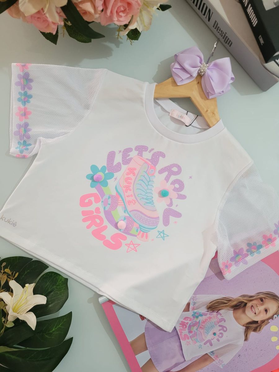 Blusa Fem Patins Kukie N/i