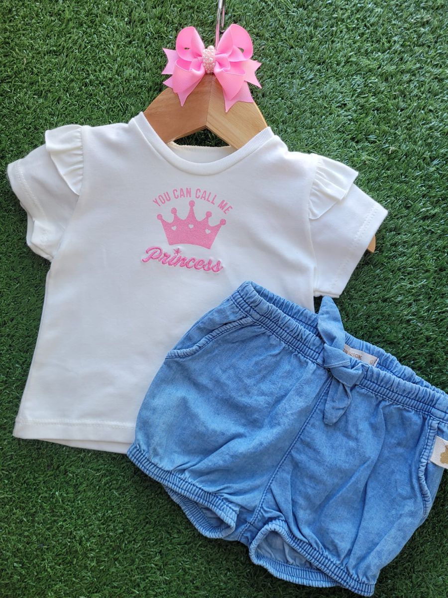 Conj Fem M Ao 3 Princess Jeans Trick Nick N/i