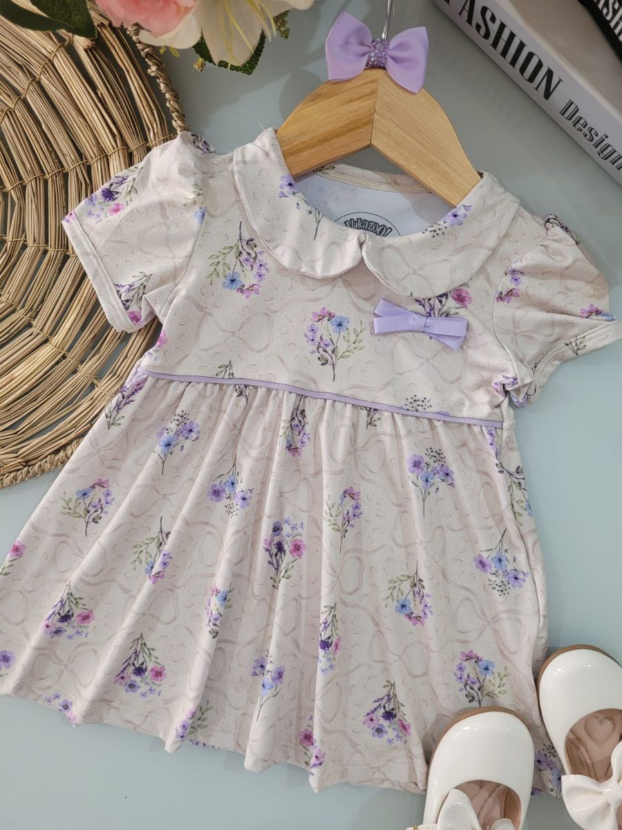 Vestido Gola Lavanda Alakazoo N/i