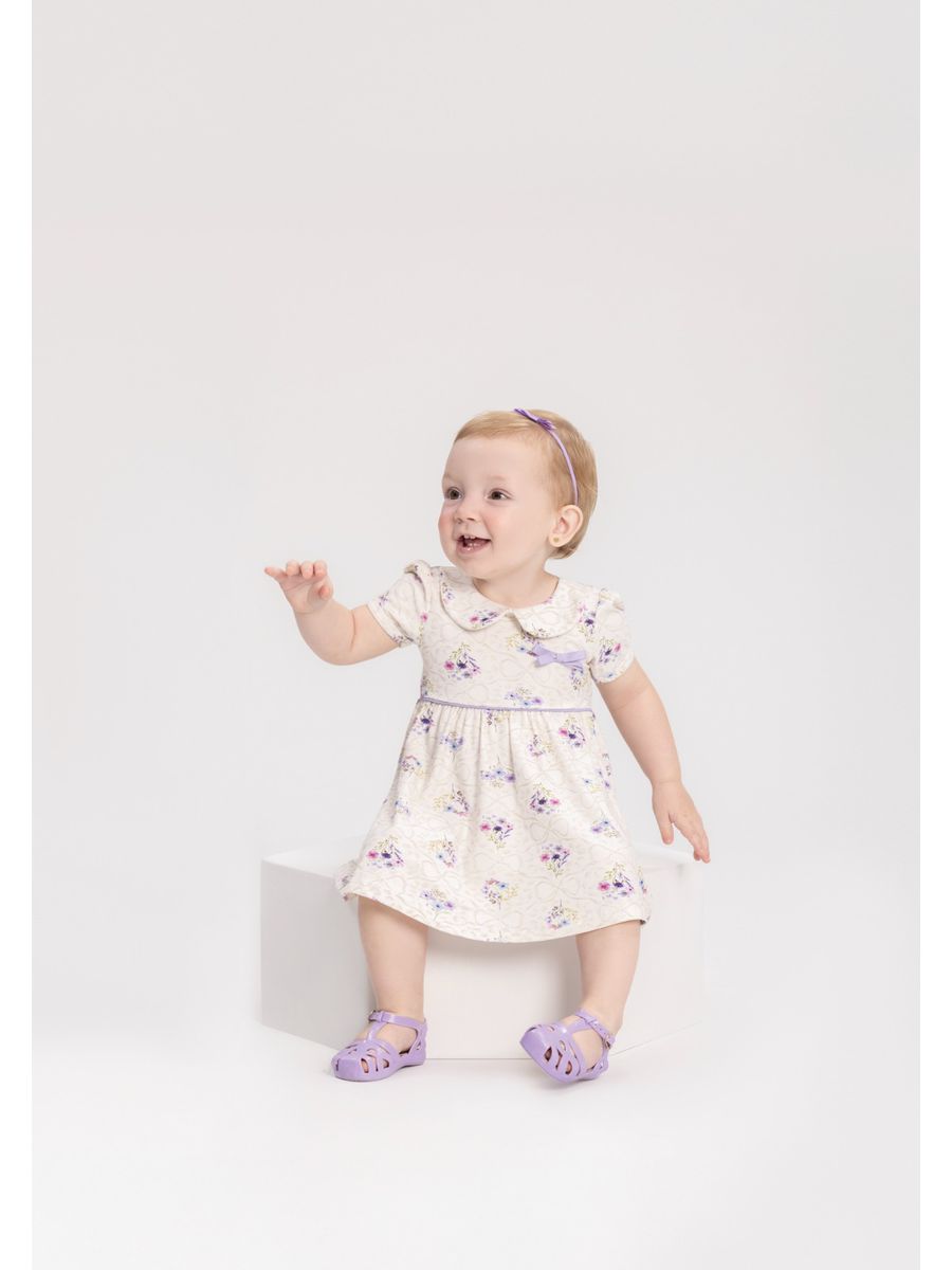 Vestido Gola Lavanda Alakazoo N/i