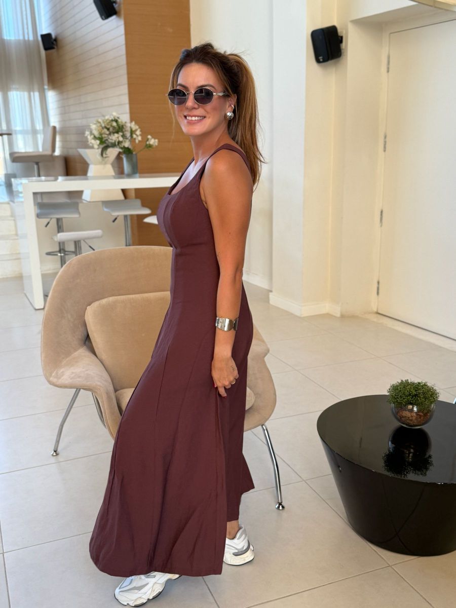 Vestido Soraya Café