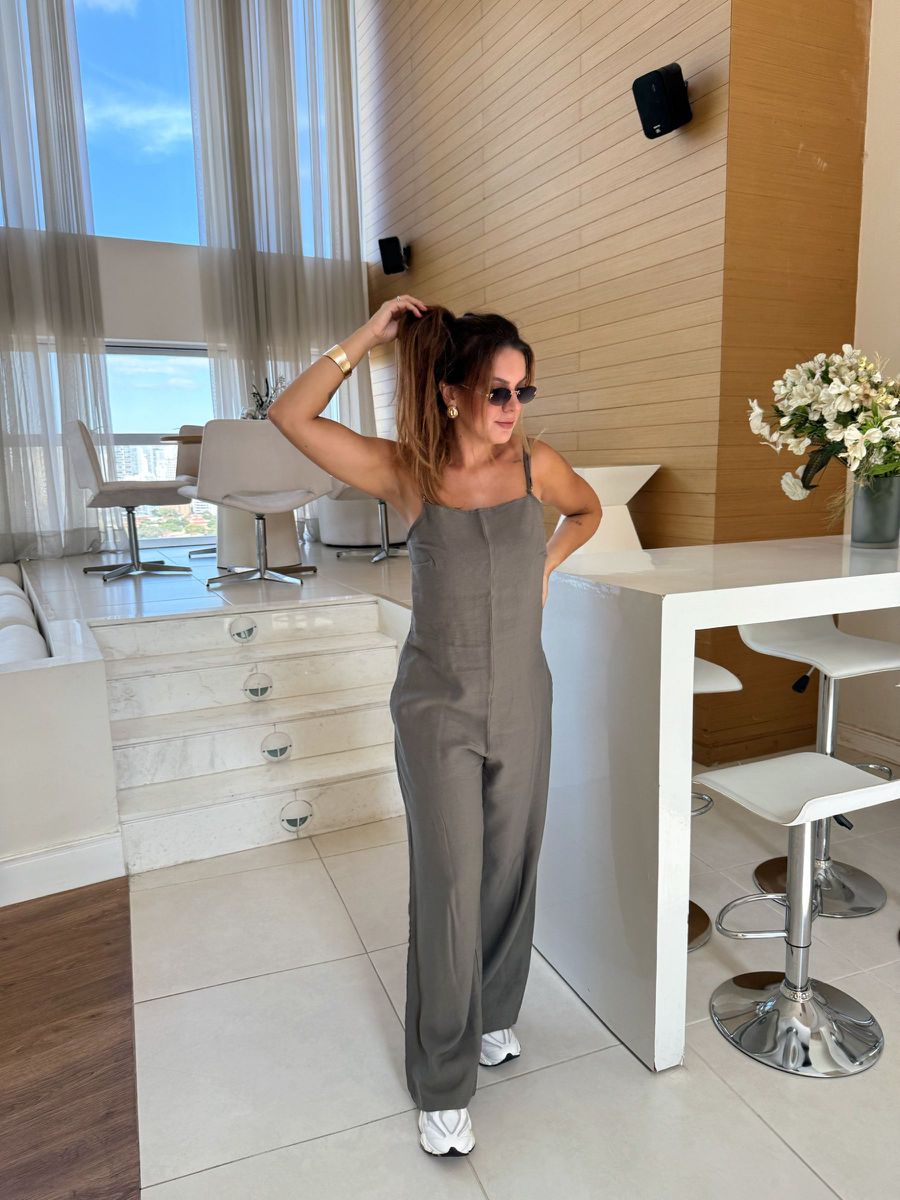 Macacao Lorena Verde Militar