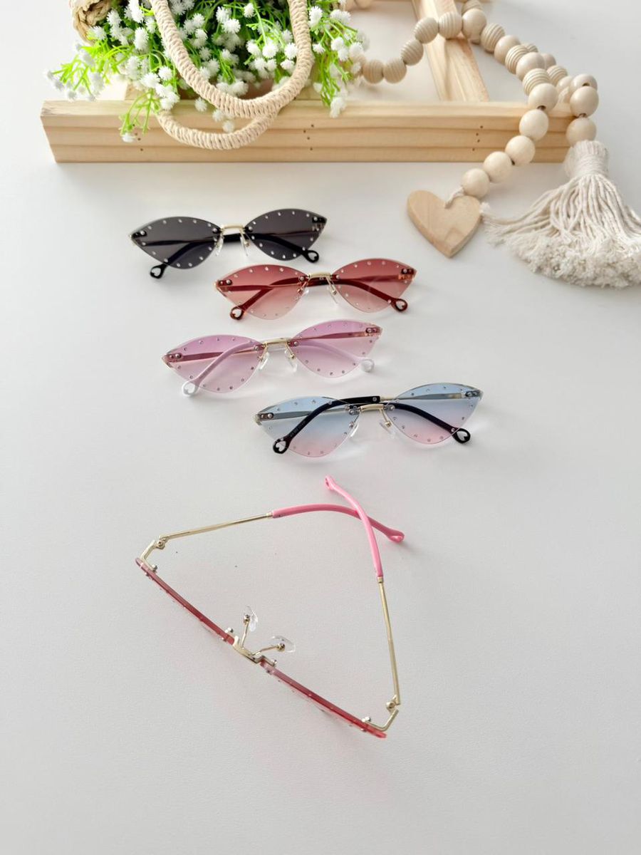Óculos De Sol Strass