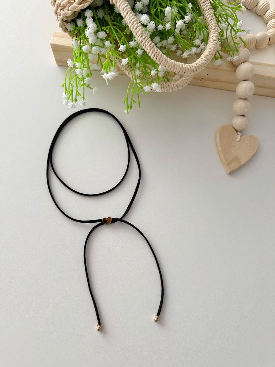 Choker Camurça Dondokinha - Dondokinha Kids