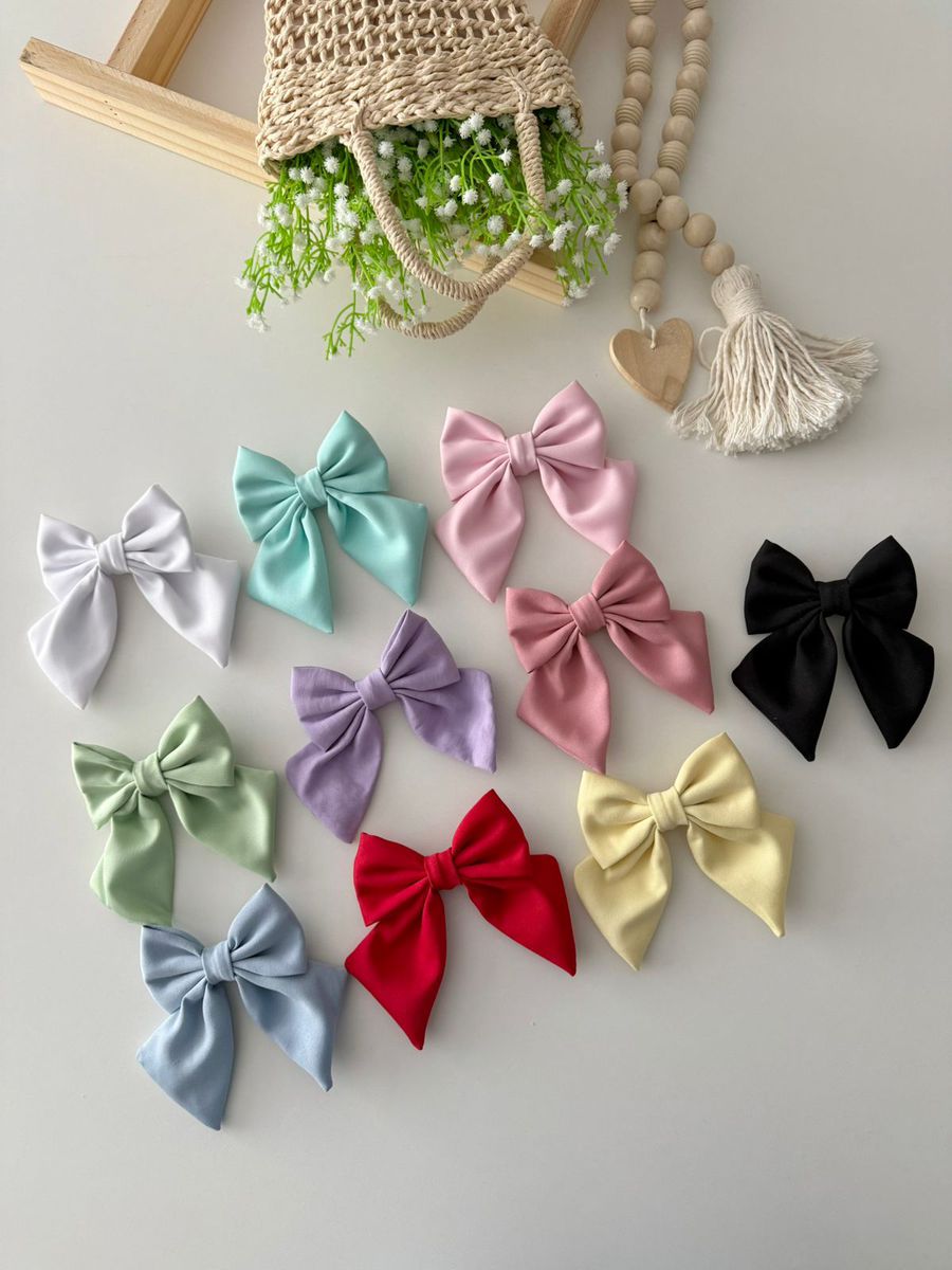 Laço Tecido - Dondokinha Kids