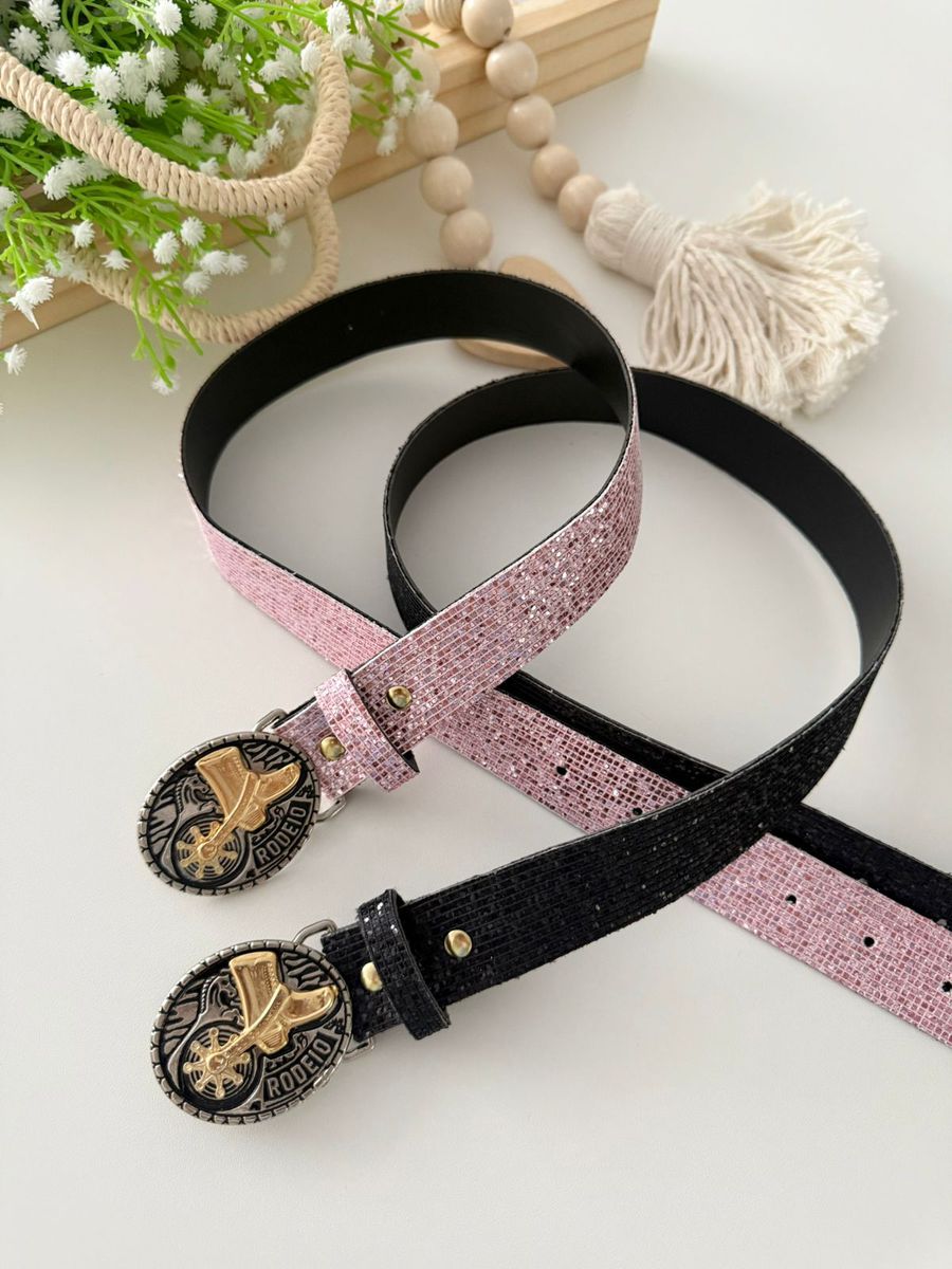 Cinto Boiadeira Preto