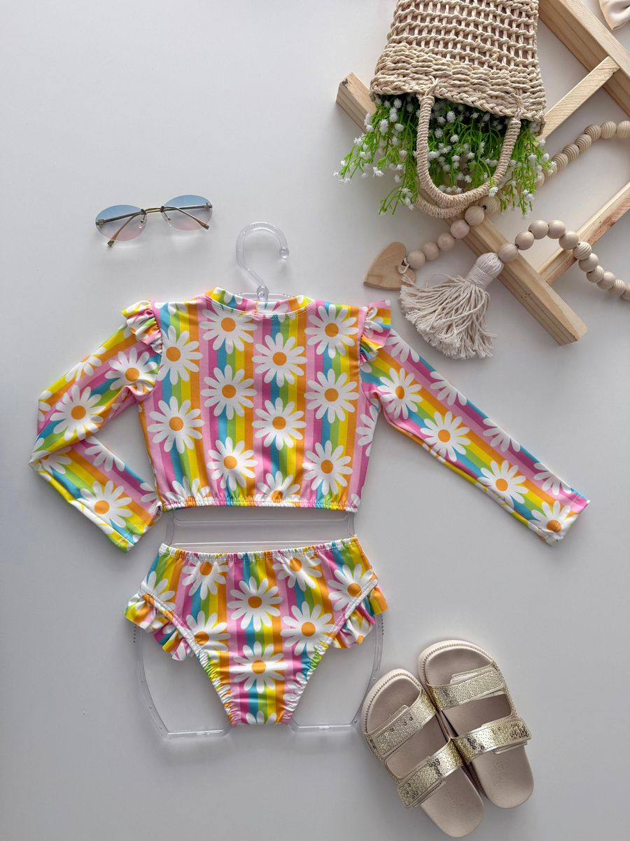 Biquíni Manga Longa Margarida