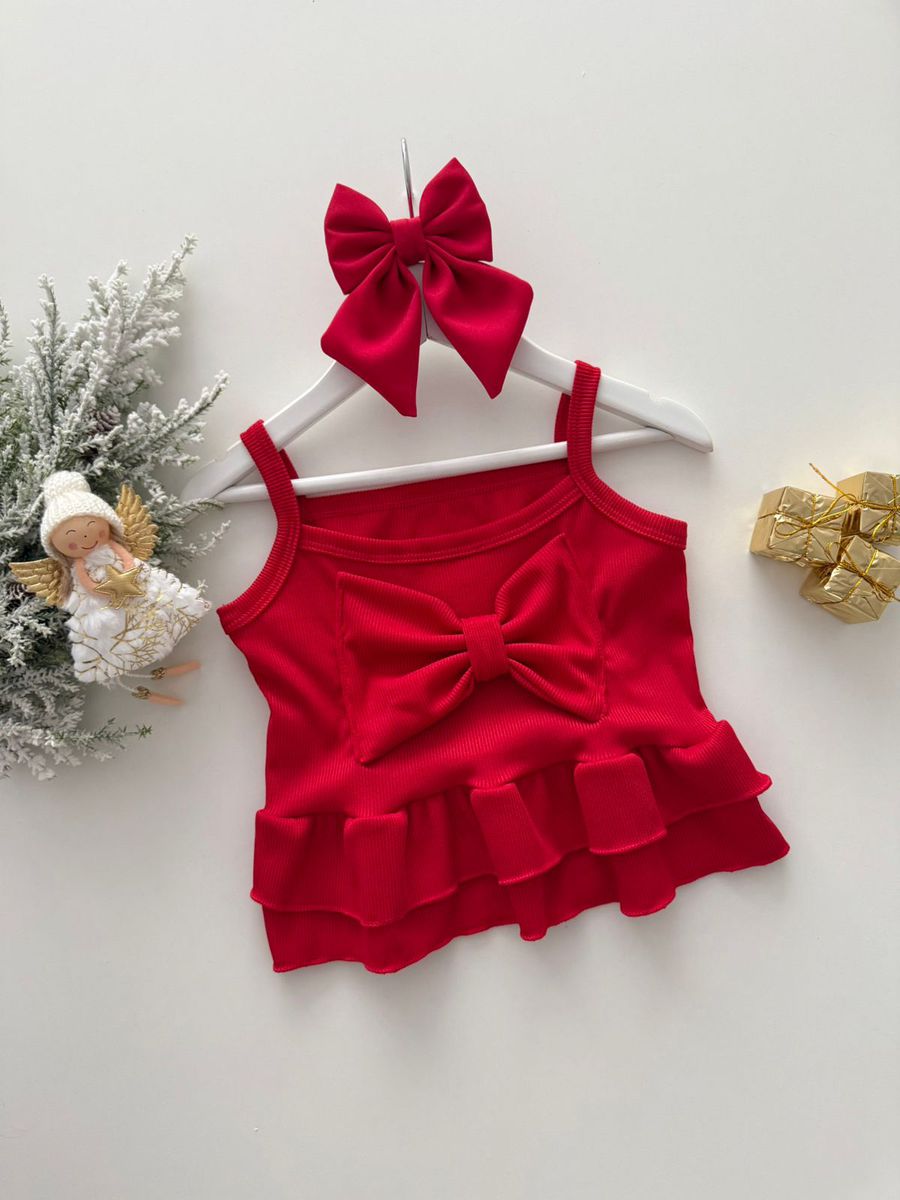 Regata Moara Vermelho - Dondokinha Kids