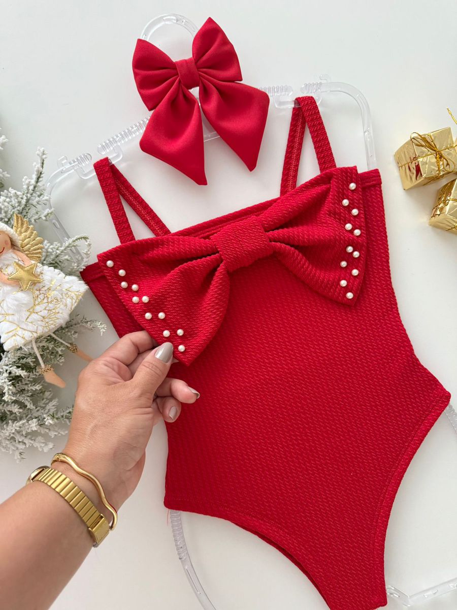 Body Michele Vermelho