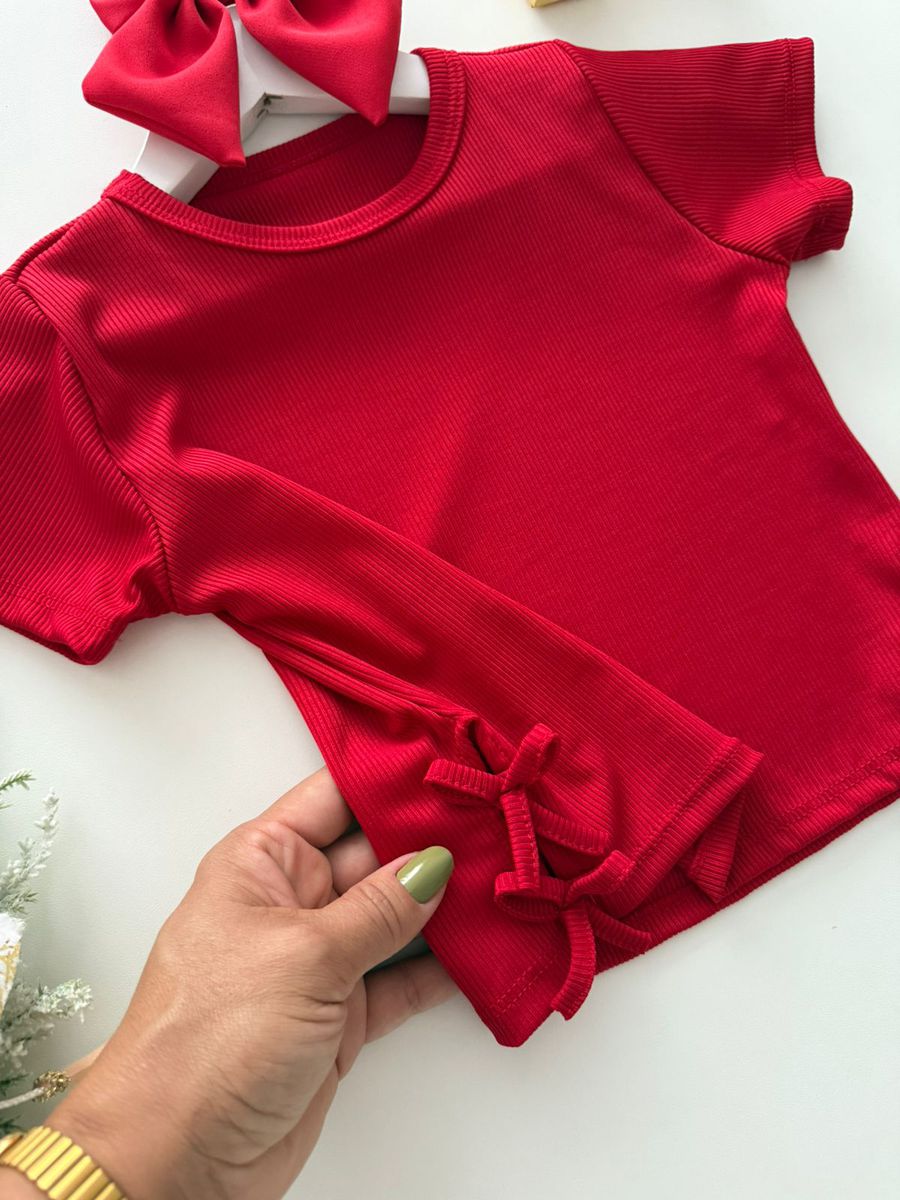 Blusa Pietra Vermelho