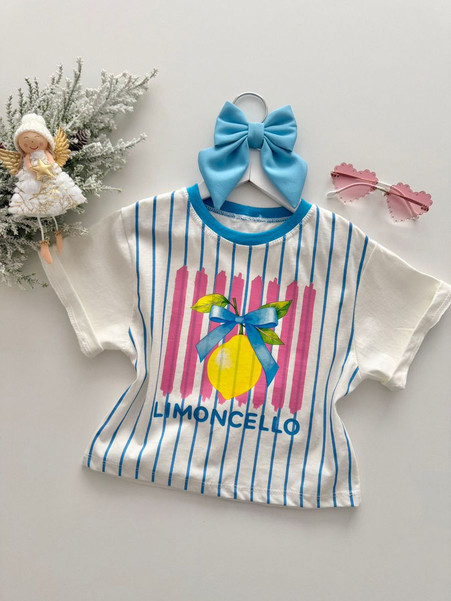 T-shirt Cropped Limoncello