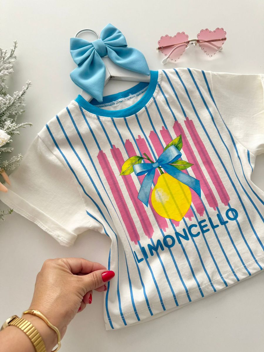 T-shirt Cropped Limoncello