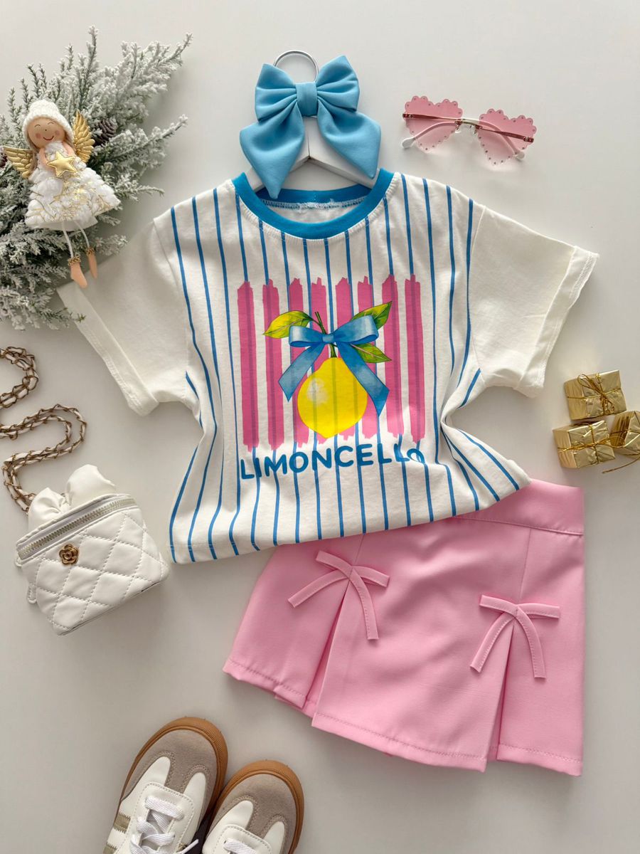 T-shirt Cropped Limoncello