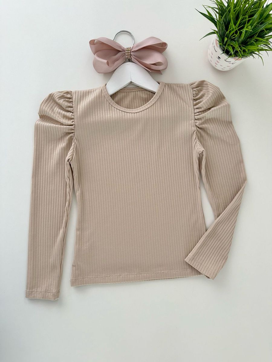 Blusa Liviaa Nude - Dondokinha Kids