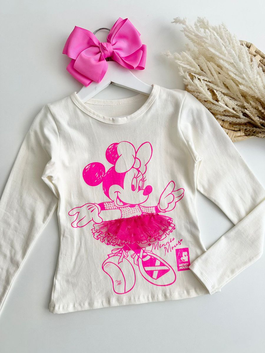 Blusa Minnie Pink - Dondokinha Kids