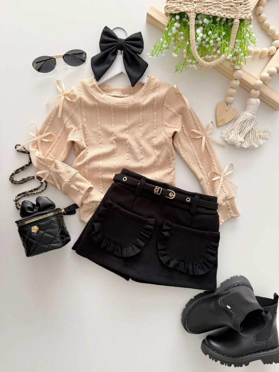 Blusa Ana Laura Nude 