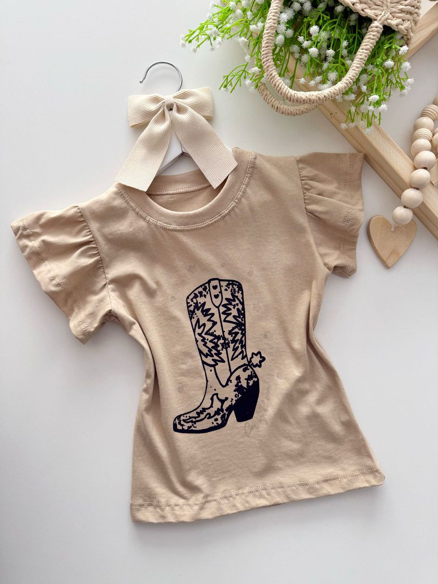 T-shirt Cowgirl Nude - Dondokinha Kids