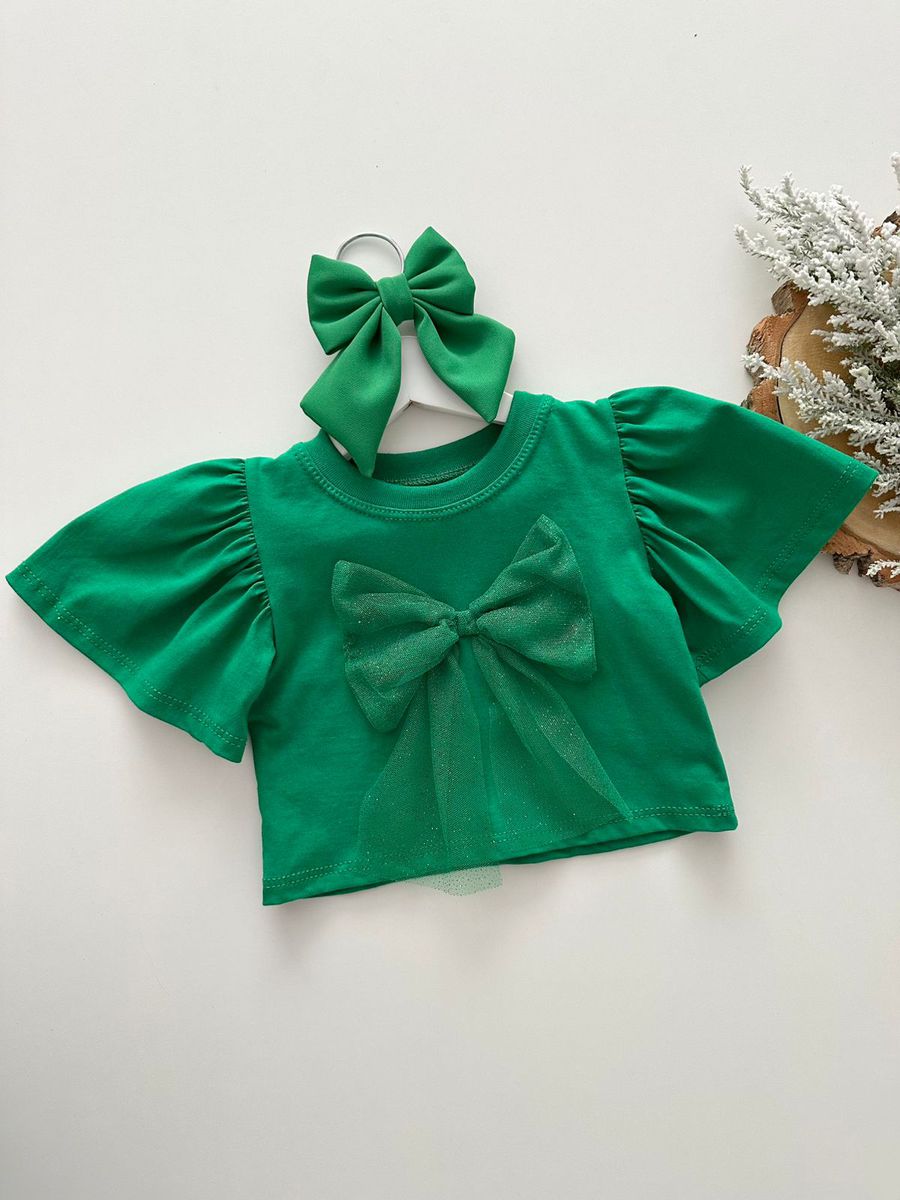 Blusa Dani Verde - Dondokinha Kids