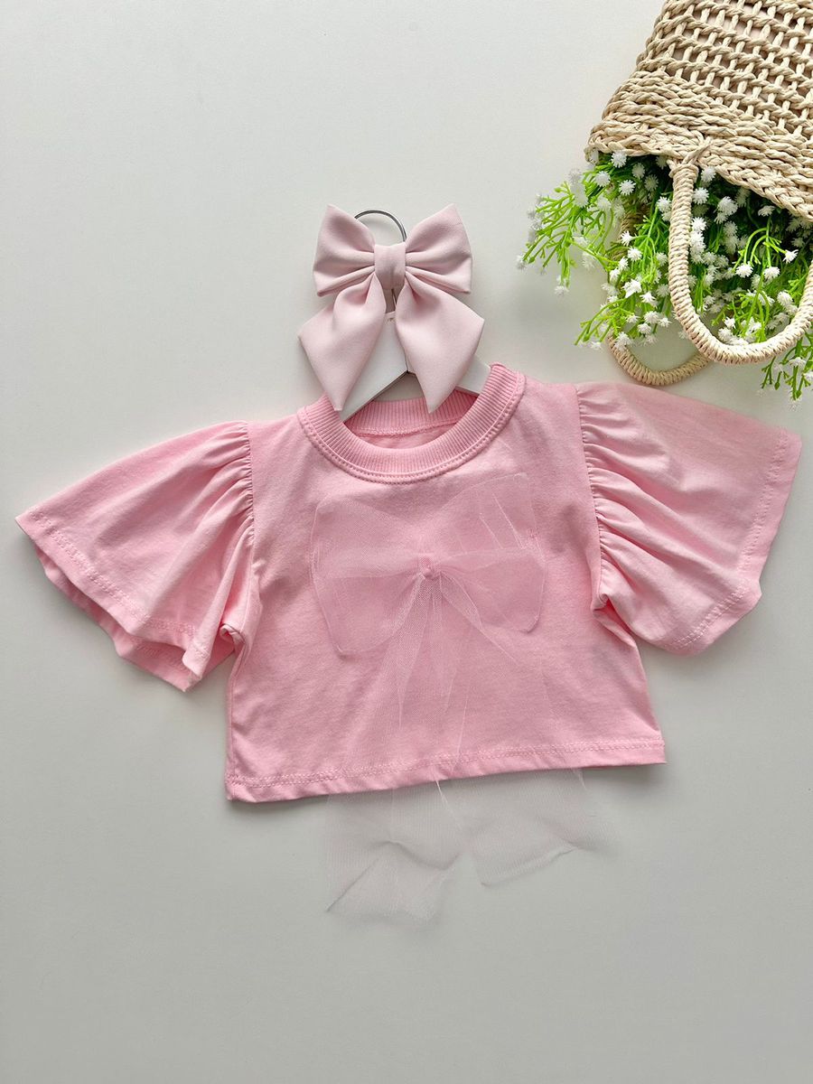 Blusa Dani Rosa - Dondokinha Kids