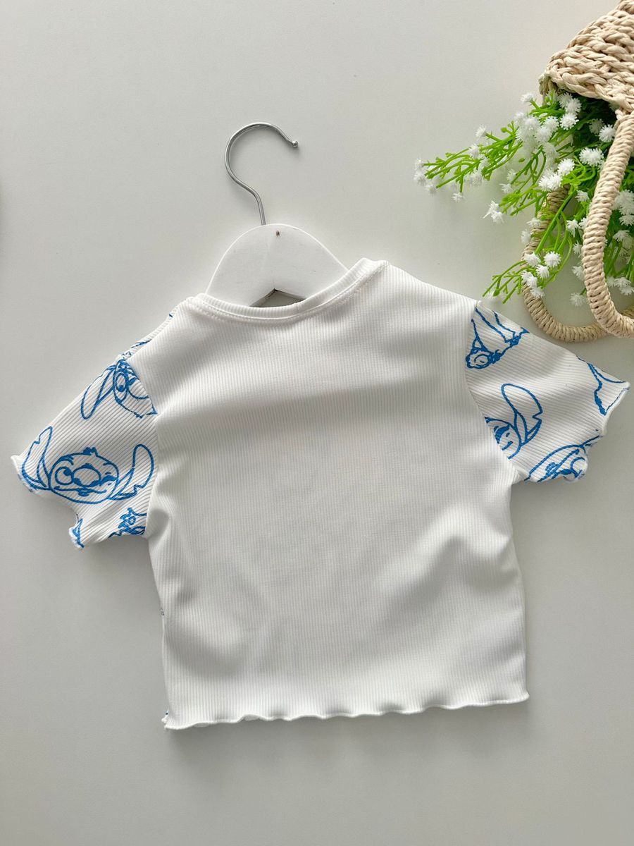 Blusa Stitch Branco