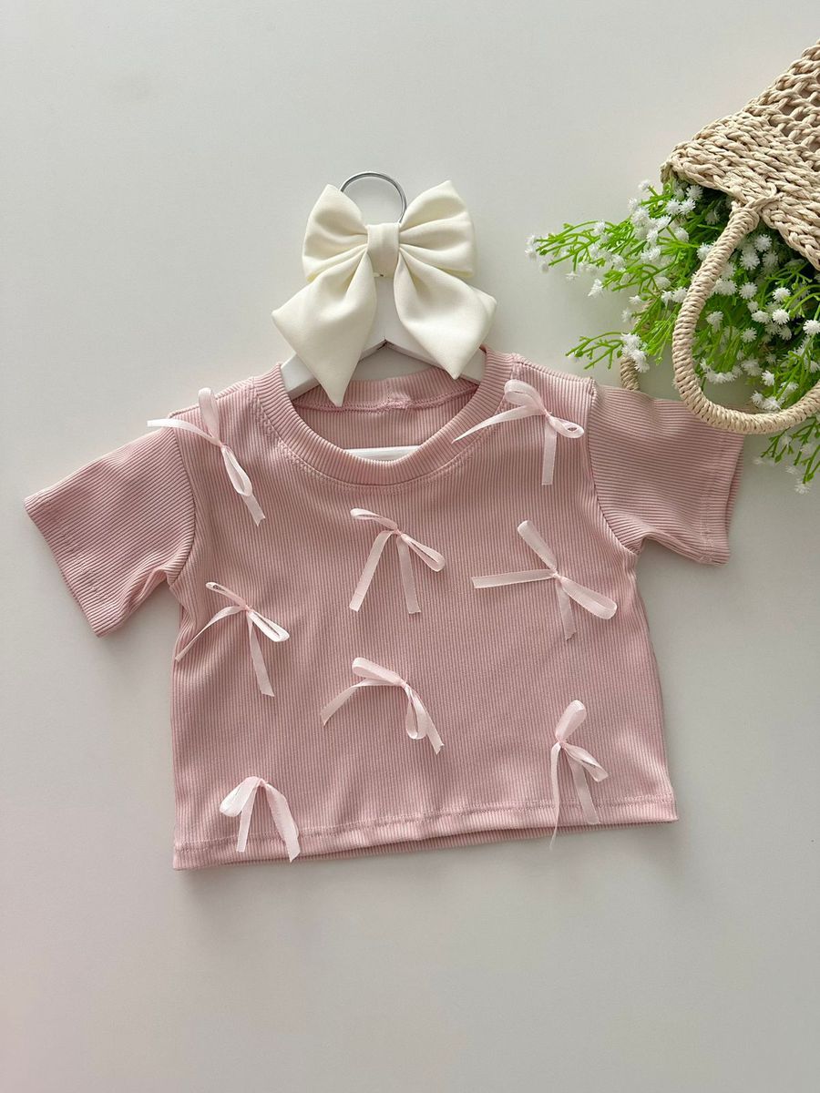 Blusa Ingrid Rose - Dondokinha Kids