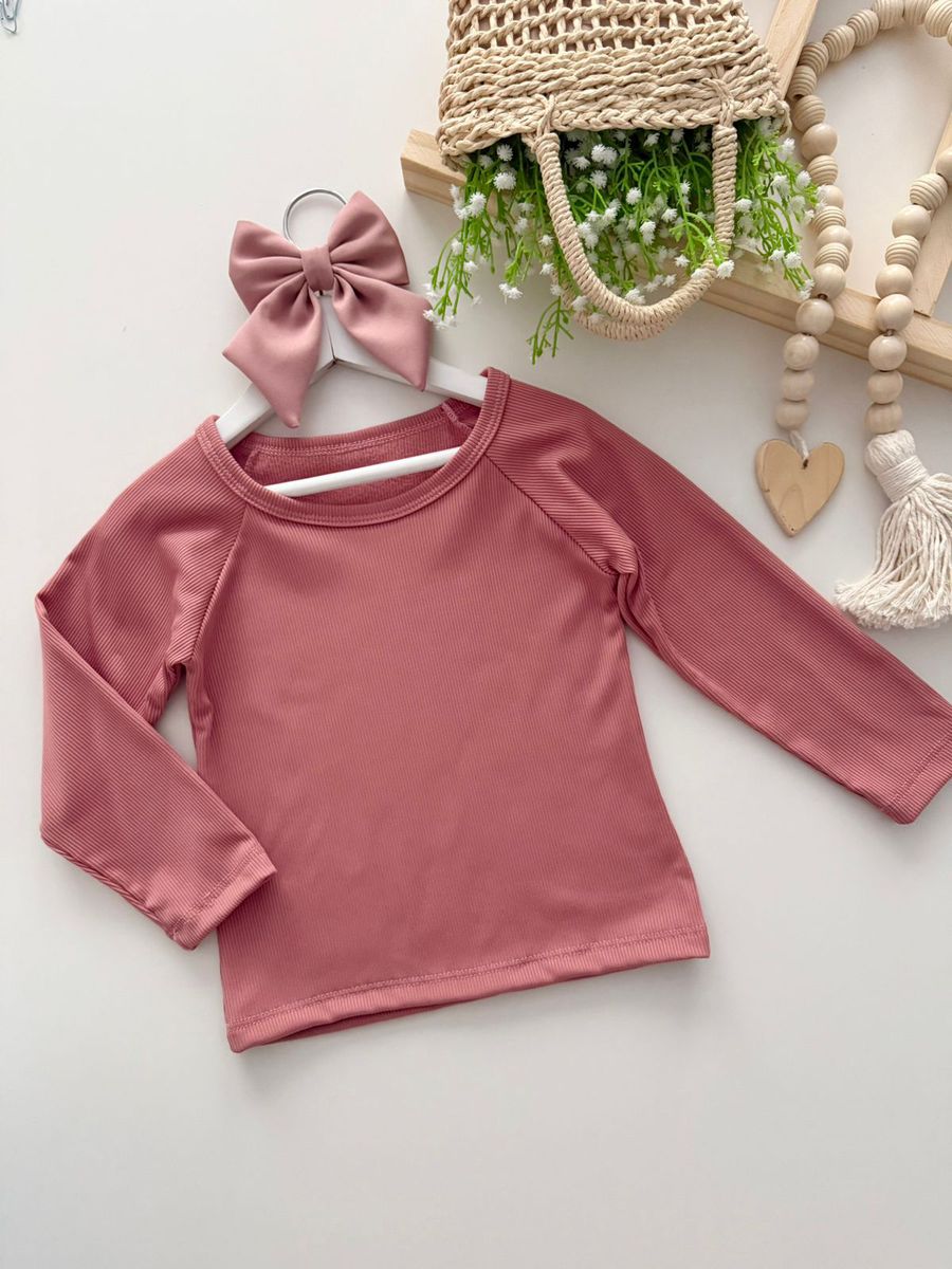 Blusa Laís Rose - Dondokinha Kids