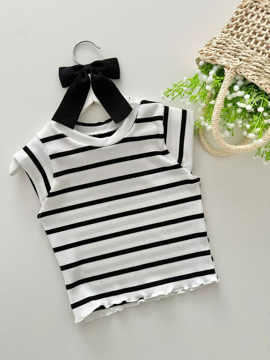 Blusa Mary Listra Preta - Dondokinha Kids