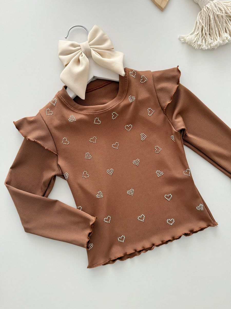 Blusa Natália Marrom