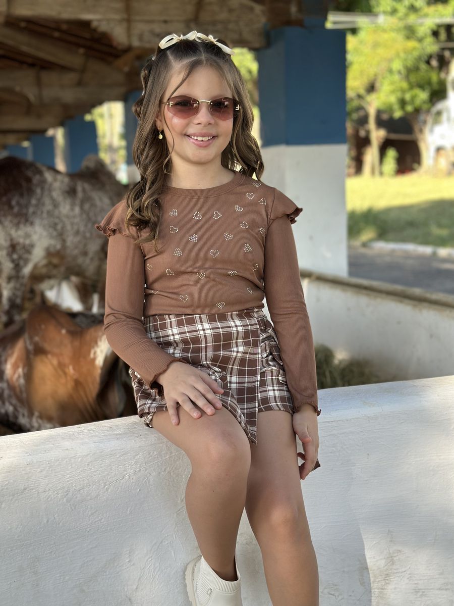 Blusa Natália Marrom