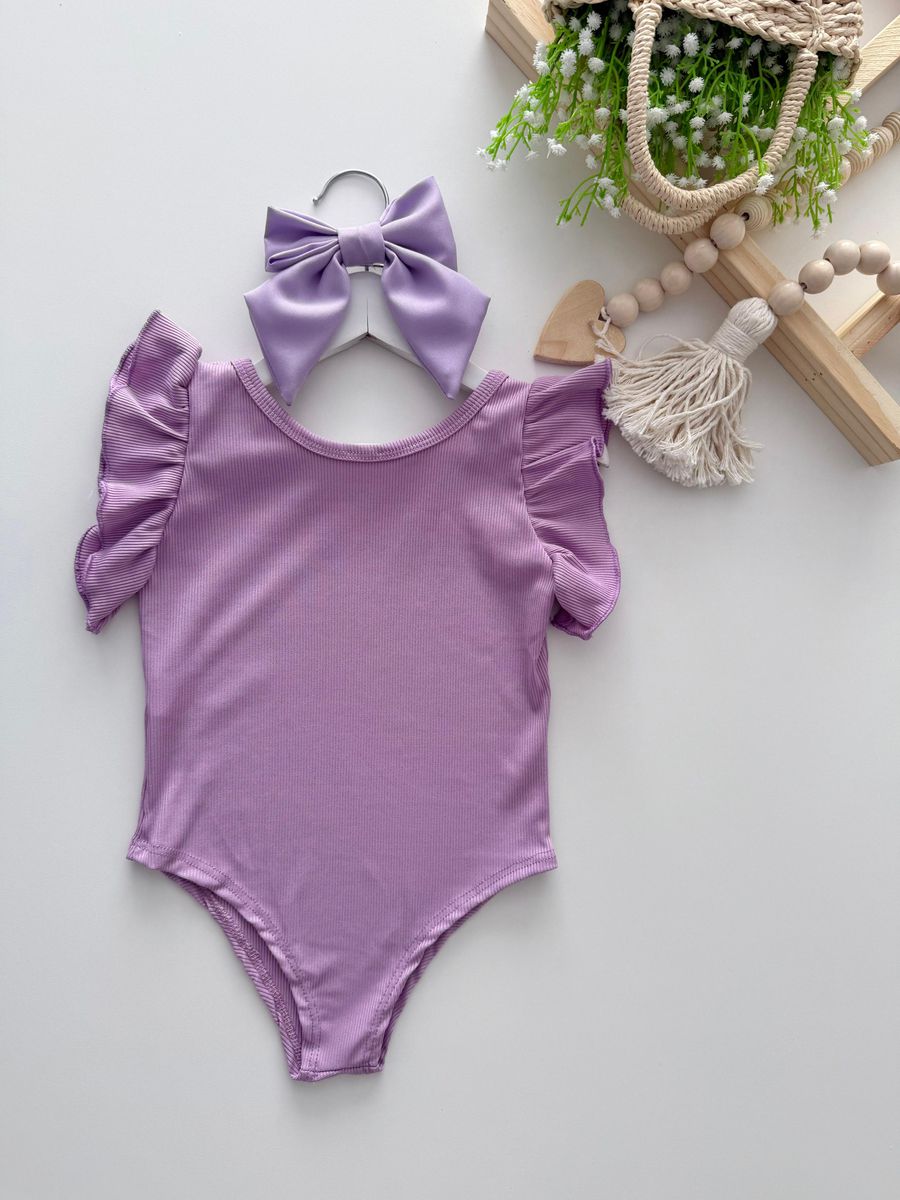 Body Alane Lilás - Dondokinha Kids