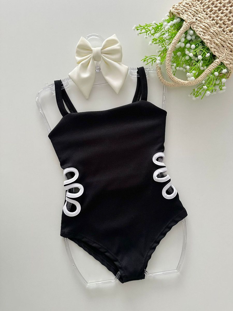 Body Mirella Preto - Dondokinha Kids