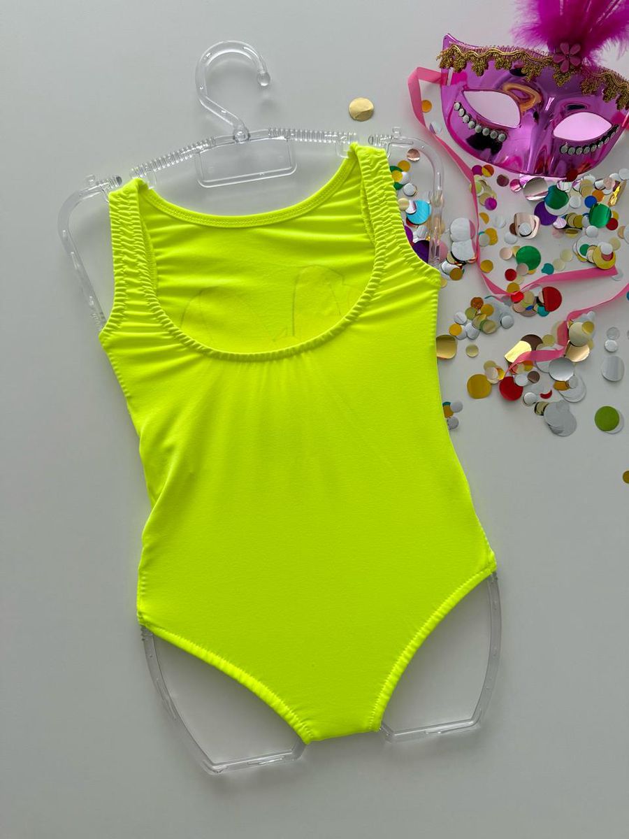 Body Stitch Amarelo Neon 