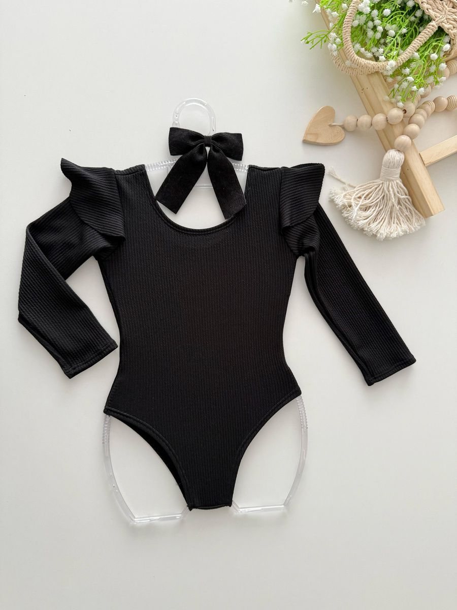 Body Mariana Preto - Dondokinha Kids