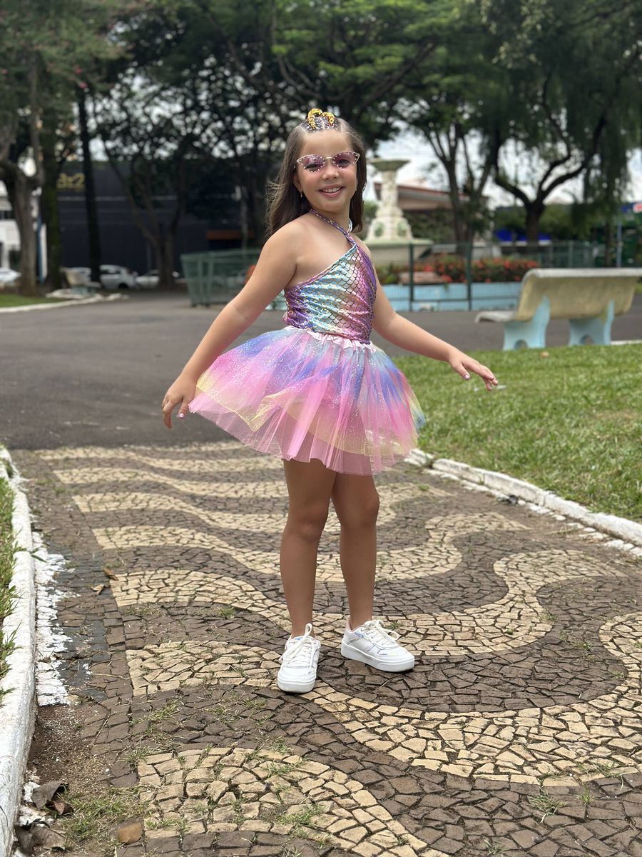 Body Metalizado Sereia 