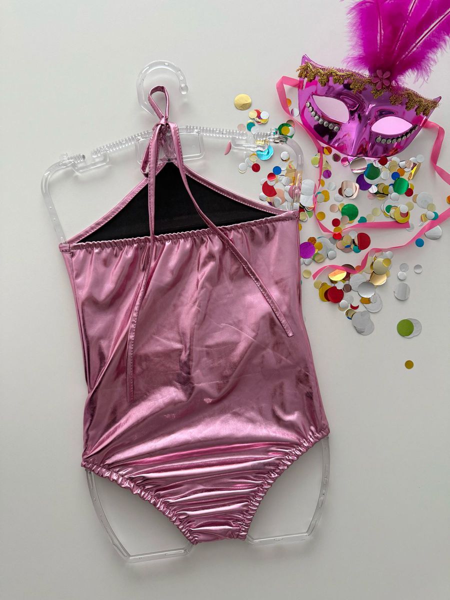 Body Metalizado Rose 