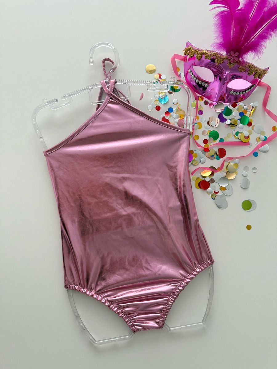 Body Metalizado Rose - Dondokinha Kids