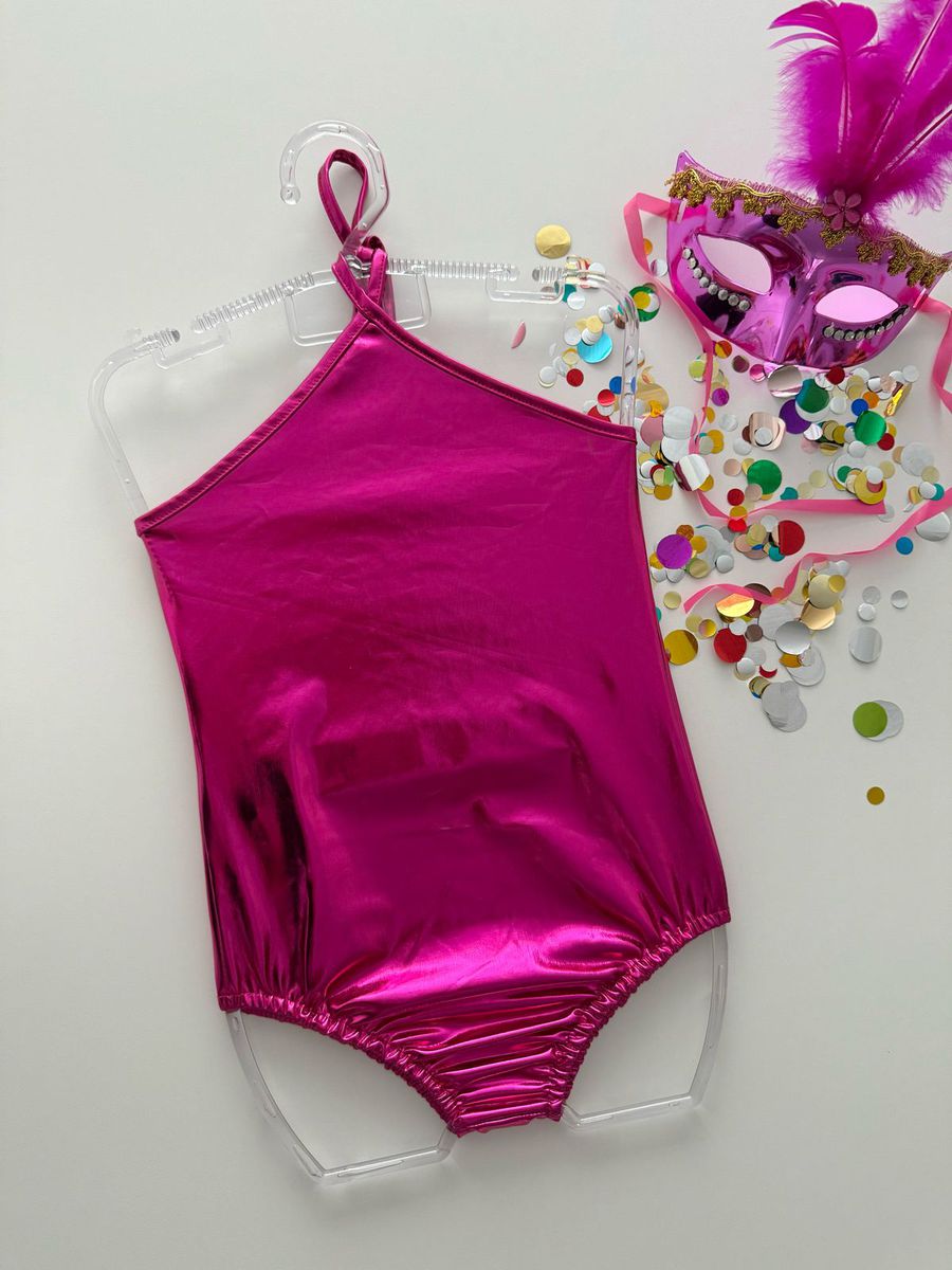 Body Metalizado Pink - Dondokinha Kids