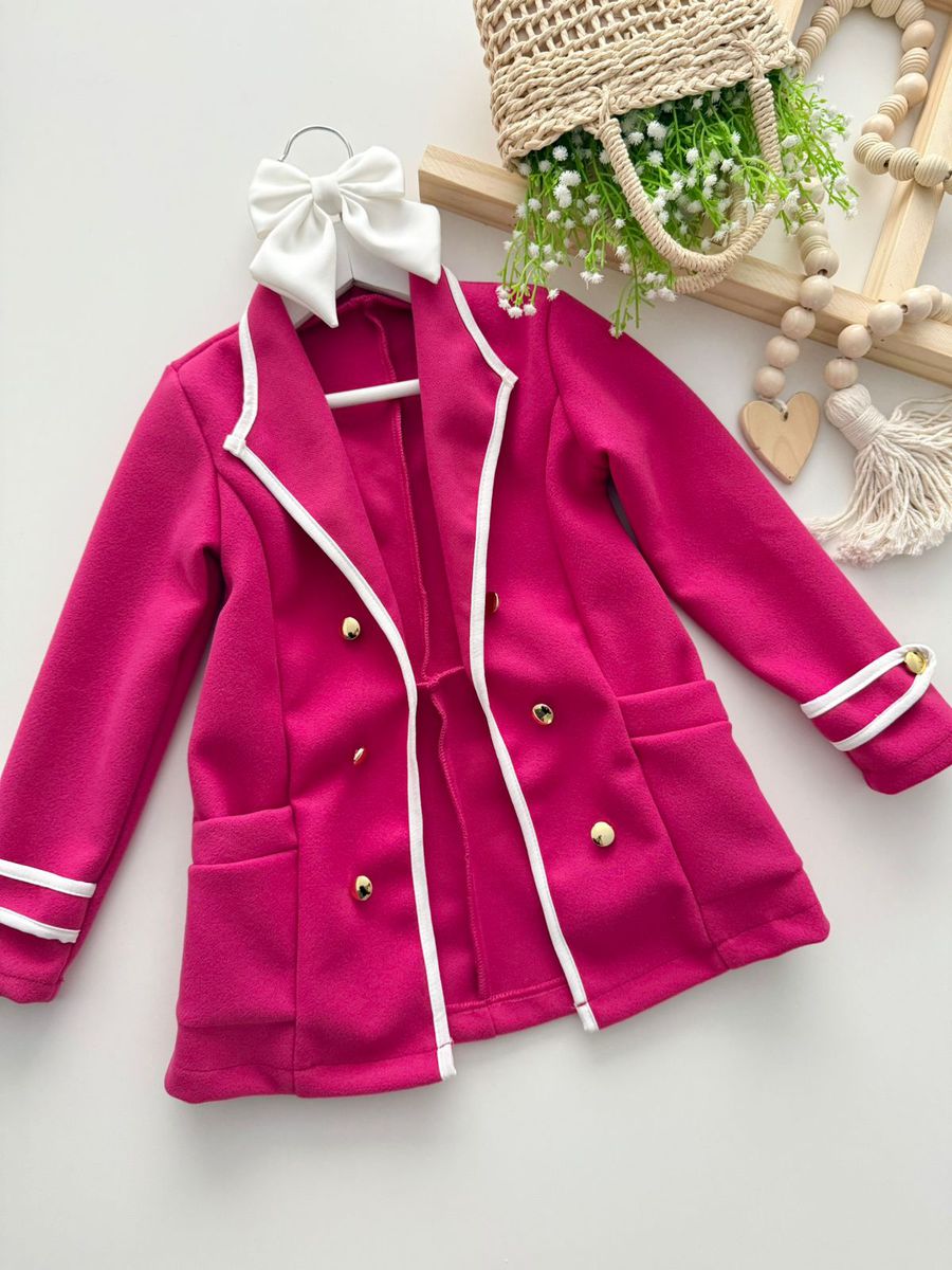 Sobretudo Brenda Pink - Dondokinha Kids