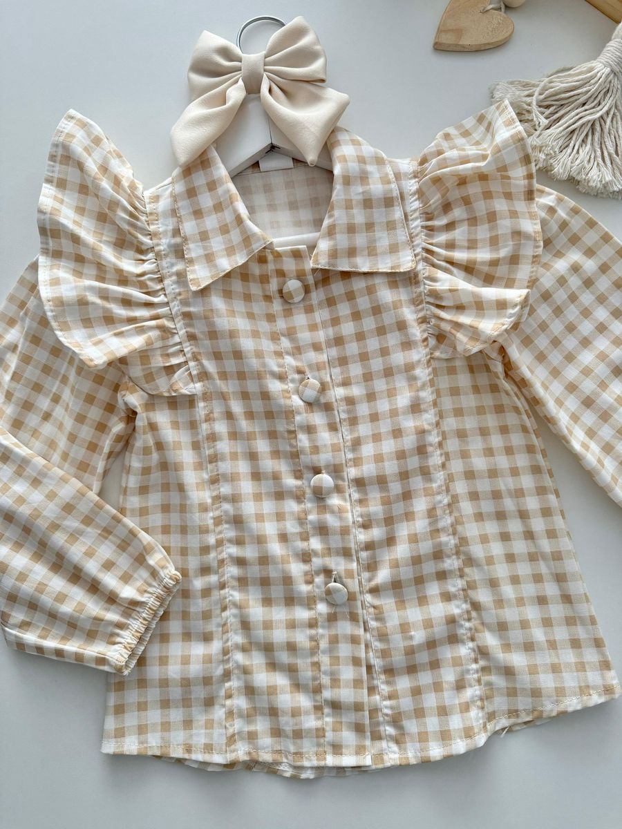 Camisa Xadrez Aline Nude